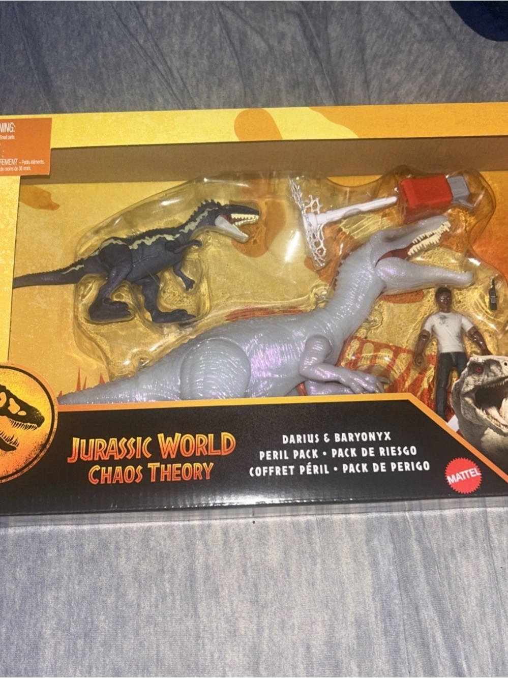 Jurassic World Chaos Theory Darius & Baryonyx Peril Pack